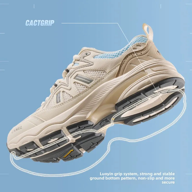 GOLDEN CAMEL Outdoor Hiking Shoes Men and Women Walking Non-slip Climbing Sports Casual Shoes for Men Trekking Breathable