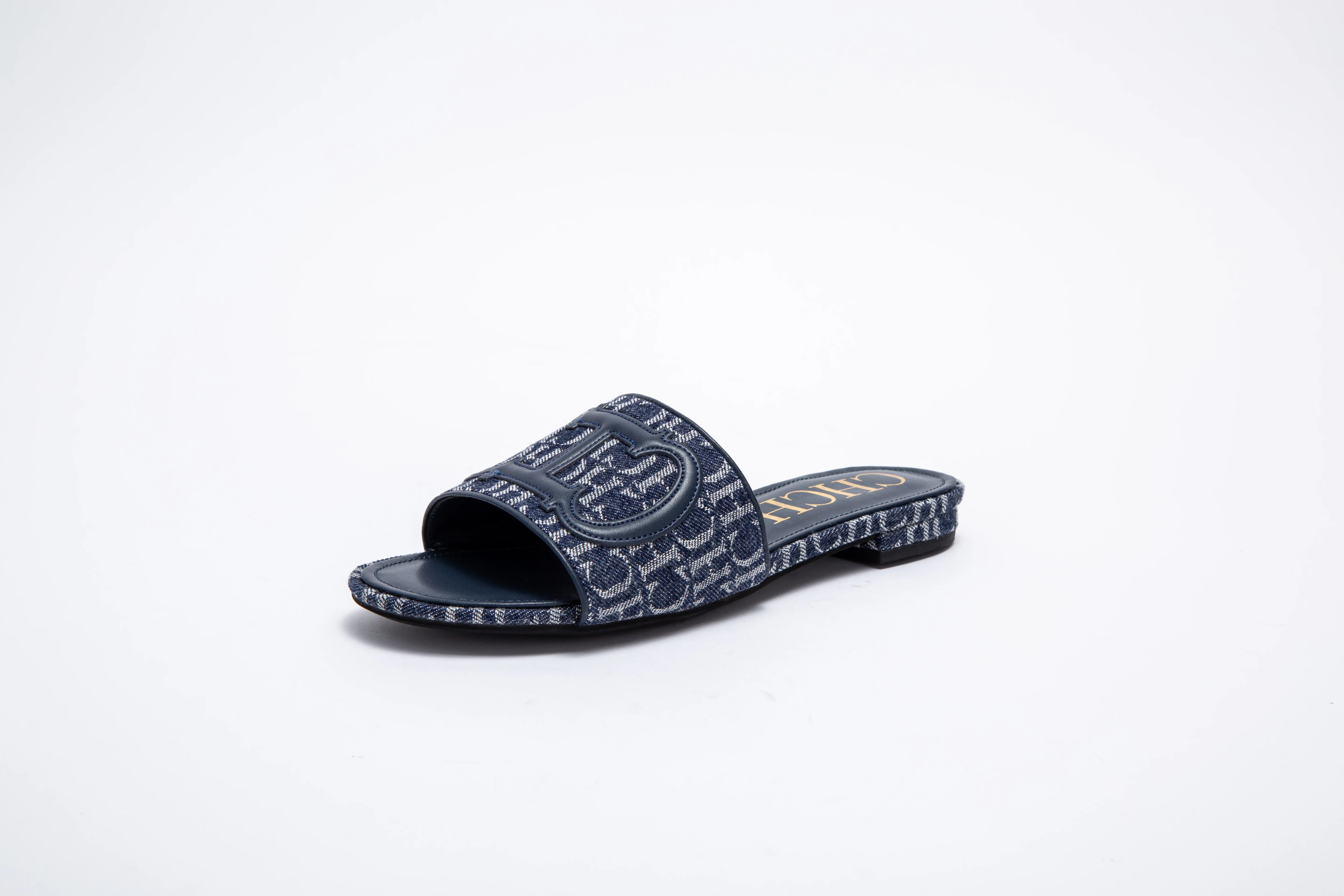 Women's Slippers yellow New Fabric Fashion Flat Sandals Business Banquet Women's Shoes