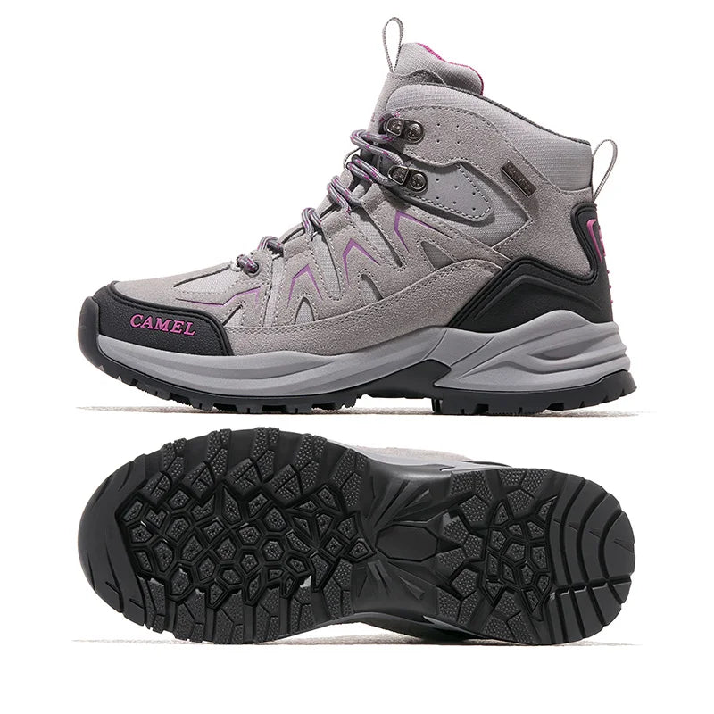 GOLDEN CAMEL Hiking Shoes Women and Men Waterproof Winter Hiking Boots High-top Trekking Shoes for Men 2023 Autumn New Non-slip