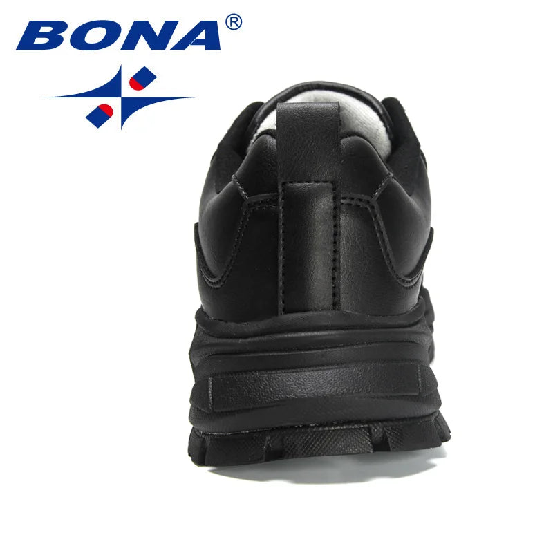 BONA New Designers Running Shoes Casual Fashion Sport Shoes Women Summer Breathable Luxury Brand Sneakers Ladies Footwear