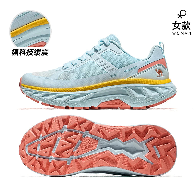 GOLDEN CAMEL Cross-country Running Shoes Men Women Outdoor AIR Non-slip Sports Shoes Breathable Mountain Hiking Shoes for Men
