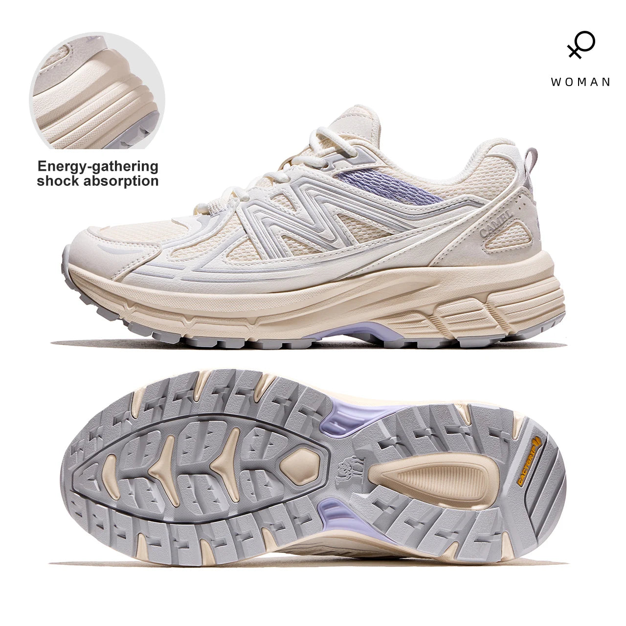 GOLDEN CAMEL Panlong 3rd Generation Outdoor Hiking Shoes Women and Men Breathable Non-slip Climbing Shoes for Men Non-slip
