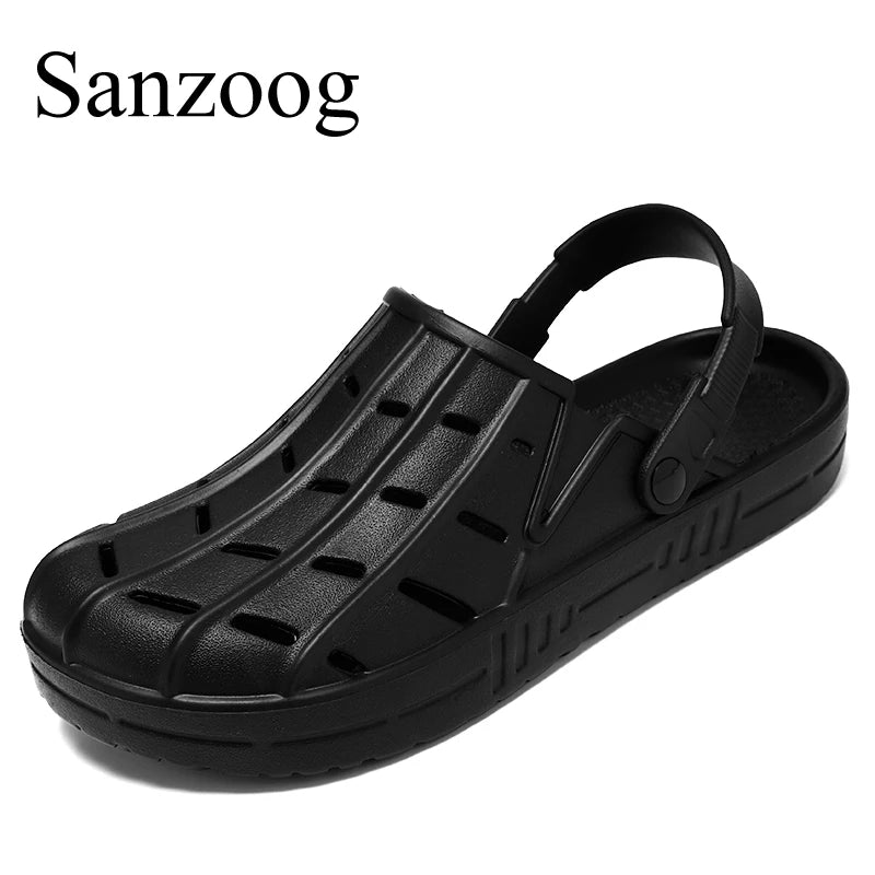Sandales en caoutchouc pour hommes, sabots, chaussures de plage et de jardin pour pieds larges, grandes tailles 50, 51, 52, 53, 54, 55, 56, 57, 58