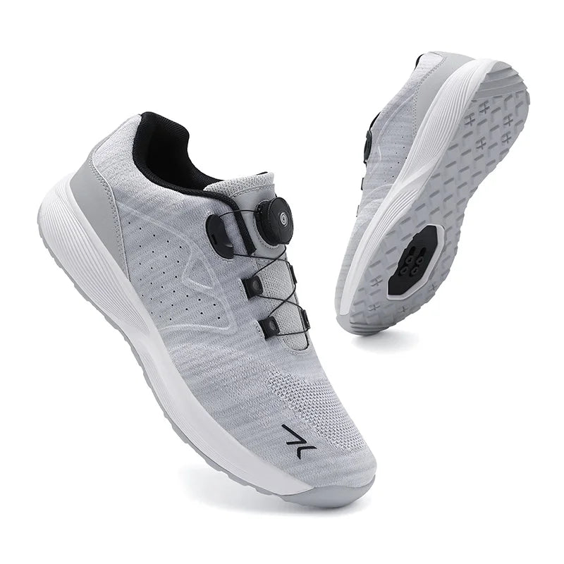 mtb cycling shoe Flat pedal bicycle shoes clit Man cleat shoes bicycle Mountain Bike Shoe Racing Lock Footwear Cycling sneaker