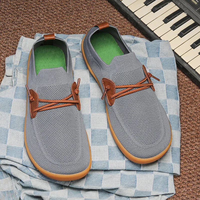 Plus Big Size 51 52 53 54 Wide Box Barefoot Shoes Men Minimalist Zero Drop Breathable Mesh Shoes Outdoor Trail Running Walking