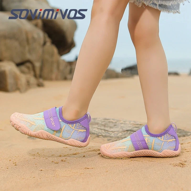 Summer Kids Shoes Children Sneakers Boys Breathable Hollow Mesh Casual Sneaker Flat School Running Sports Shoes for Girls Tennis