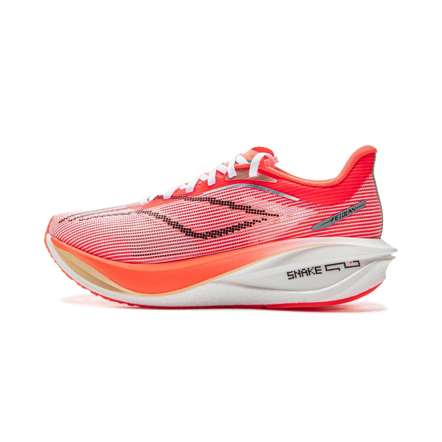 Li-Ning Women FEIDIAN 5 CHALLENGER Racing Running Shoes CARBON-FIBER PLATE BOOM Cushion Sport Shoes Breathable Sneakers ARMV002
