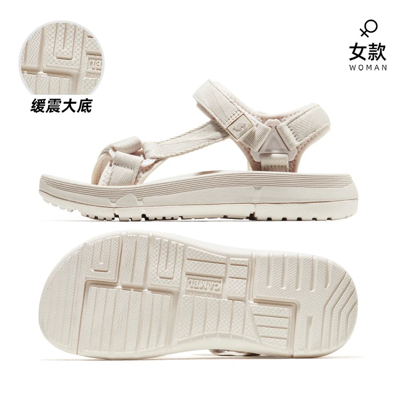 GOLDEN CAMEL Women Shoes Outdoor Women's Sandals Summer 2023 New Soft Sole Non-Slip Beach Sandal Ladies Shoes for Women Slippers