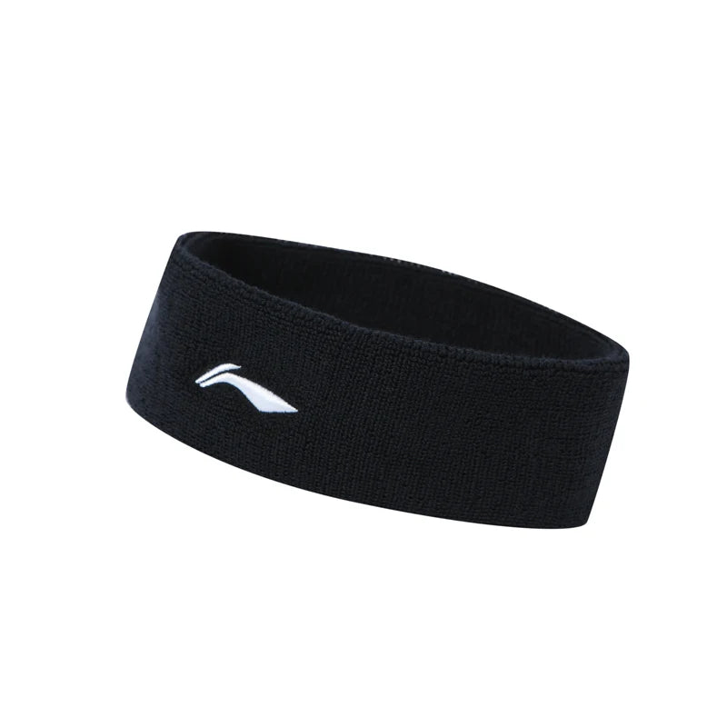 Li-Ning Unisex Sports Headband for Basketball Running Training 21*5.5cm LiNing Men Women Breathable Reflective Sweatband AQAV001