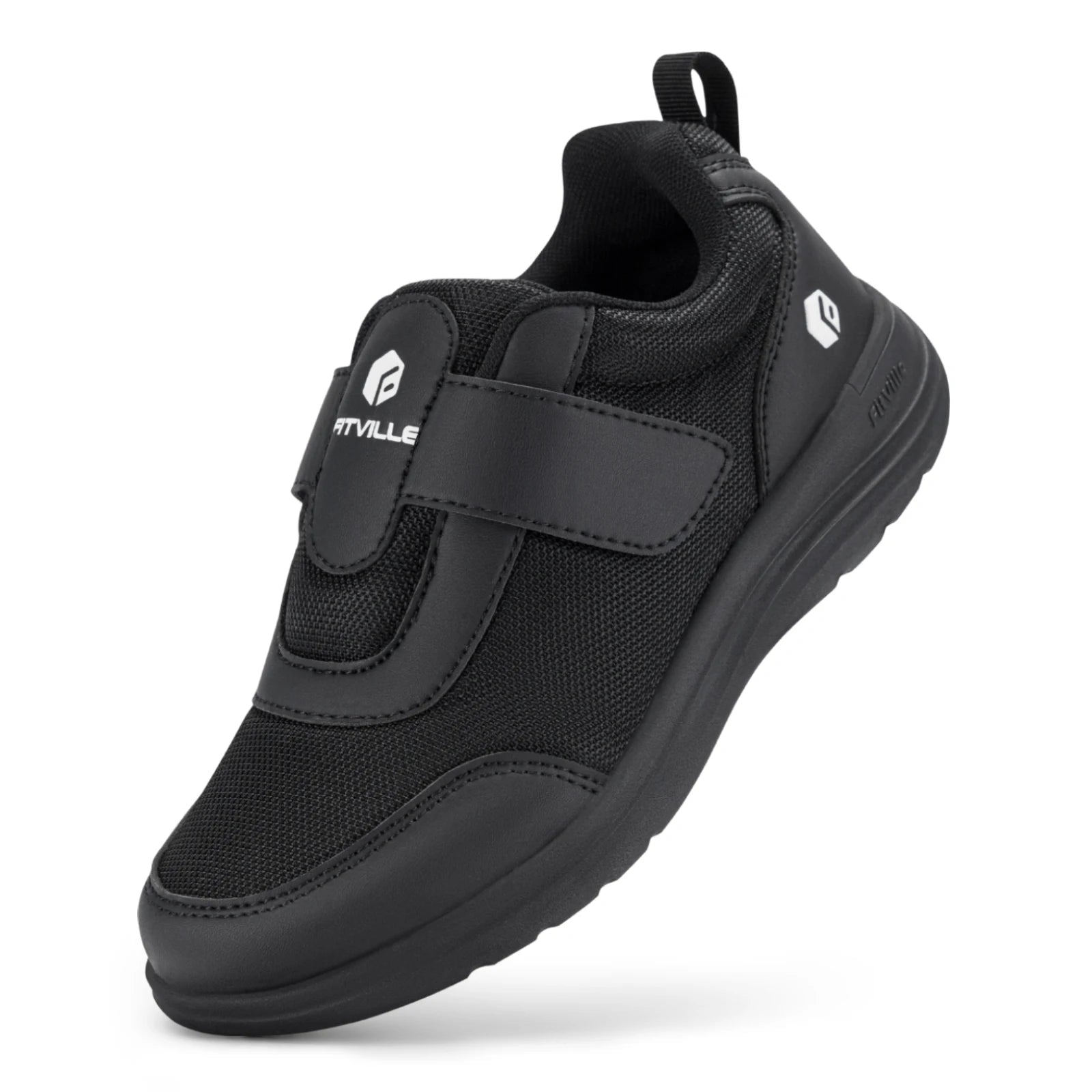 Fitville Wide Width Women's Diabetic Shoes Walking Shoes Casual Breathable for Elderly Swollen Feet Foot Pain Relief Neuropathy