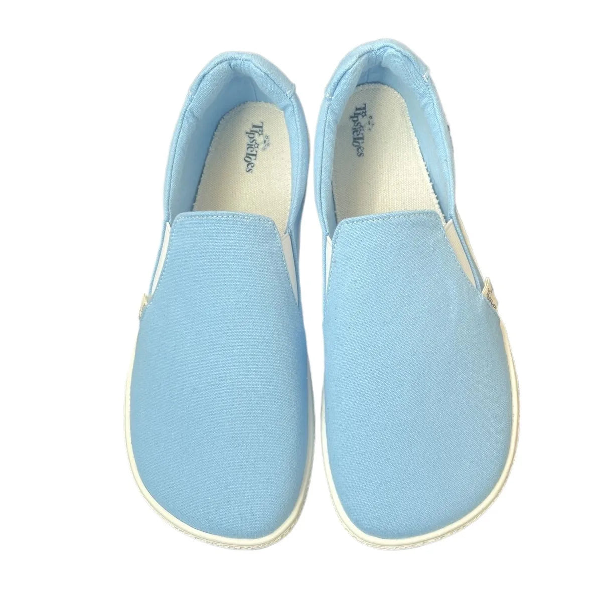 Tipsietoes 2025 Spring Barefoot Canvas For Women With New Flat Soft Zero Drop Sole Wider Toe Box Light Weight Minimalist
