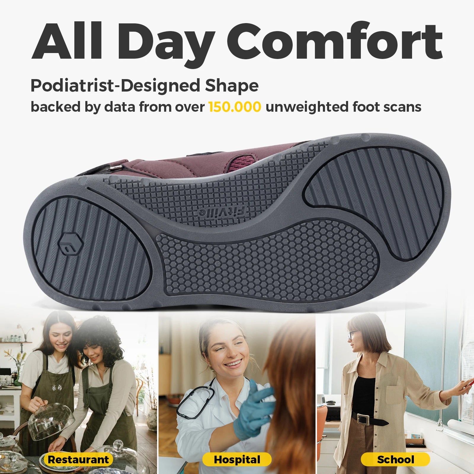 Fitville Women's Sandals Mary Jane Casual Shoes Widened Toe For Swollen Feet Lightweight Breathable Outdoor Elderly Shoes Sandal