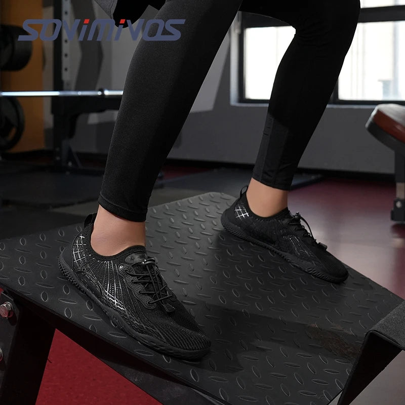 Hike Barefoot Shoes for Women Men Wide Toe Box, Non-Slip Breathable Water Shoes Beach Pool Aqua Swim Surf Hiking Walking Shoe