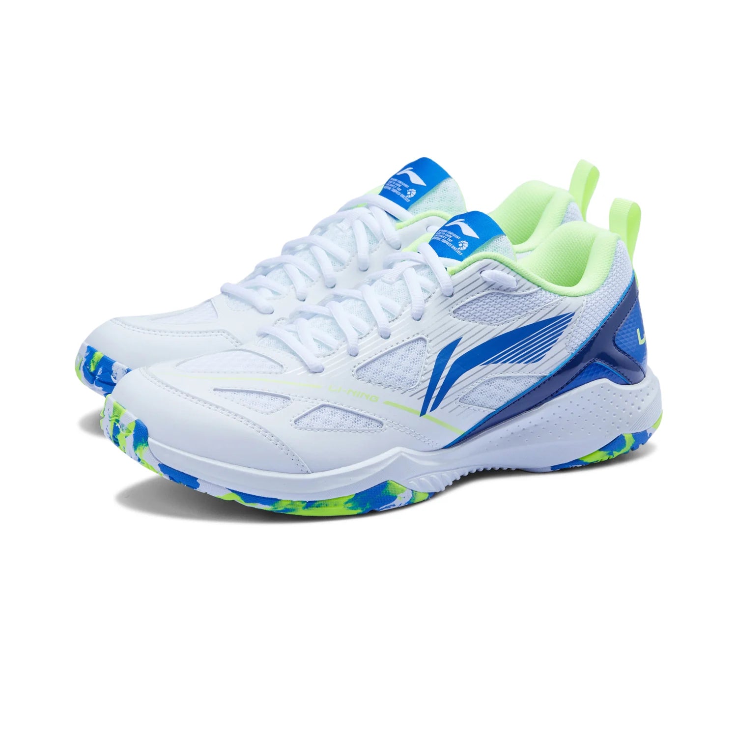 Li-Ning Unisex JF LITE Badminton Shoes NON-MARKING Breathable Comfortable LiNing Men Women Daily Training Shoes AYTU025
