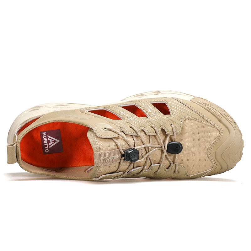 HUMTTO Chaussures d'été respirantes pour hommes, baskets de randonnée, de plage, de pêche, d'escalade, de pataugeoire, 202
