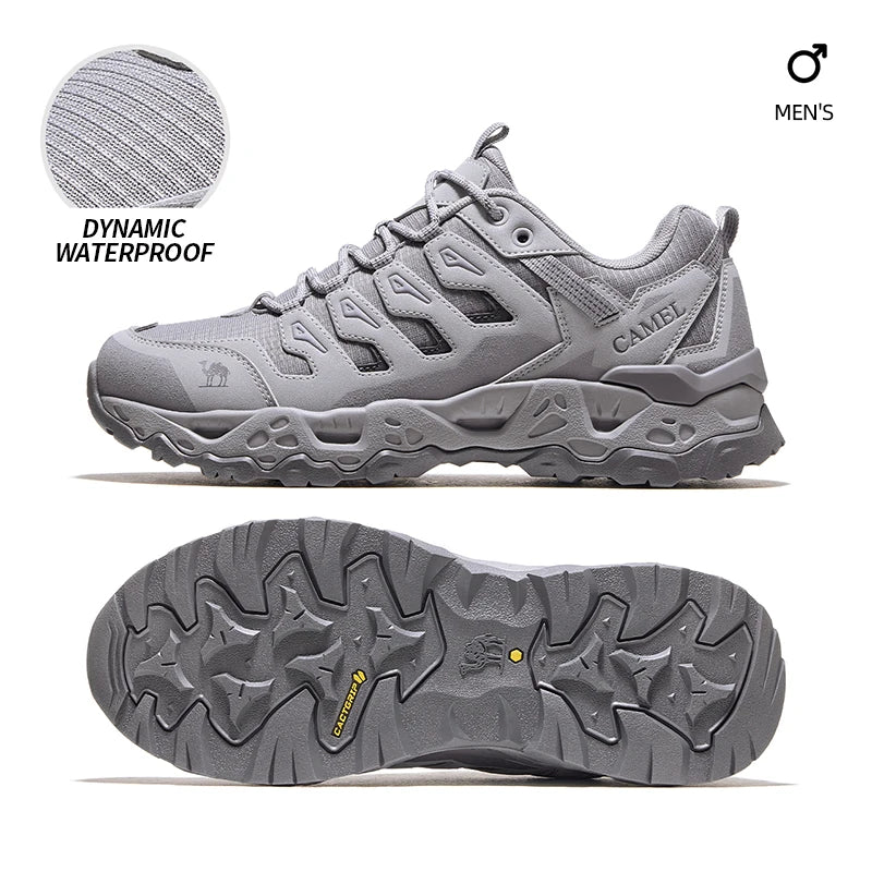 GOLDEN CAMEL Men's Hiking Shoes Professional Mountaineering Trekking Sports Shoes for Men Non-slip Wear-resistant