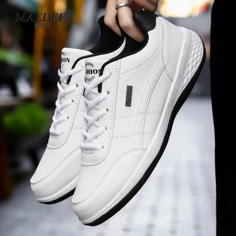 MAEDEF Mens Shoes Casual Lace Up Men's Sneakers Man Sports Shoes Non Slip Tennis for Men Sneakers Vulcanized Man Shoe Footwear