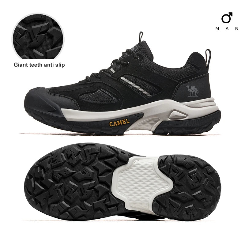 GOLDEN CAMEL Hiking Shoes Men and Women Sports Shoes Outdoor Non-slip Wear-resistant Breathable Non-slip Trekking Shoes for Men