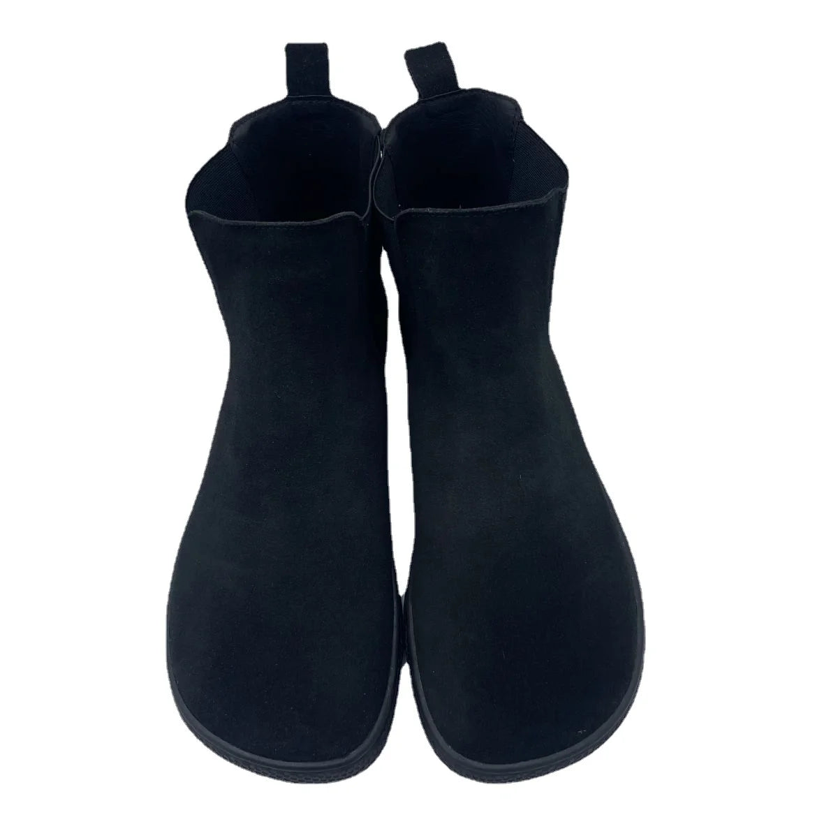 Tipsietoes Chelsea Barefoot Spring Autumn Genuine Cow Suede Waterproof Leather Boots With Leather Linning Inside For Women