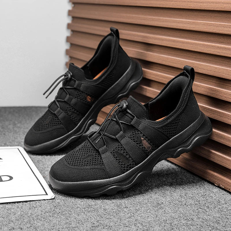 Plus Size 49 50 51 52 53 Wide Toe Box Barefoot Shoes Men Mesh Shoes Minimalist Zero Drop Casual Sneakers Breathable Big Foot
