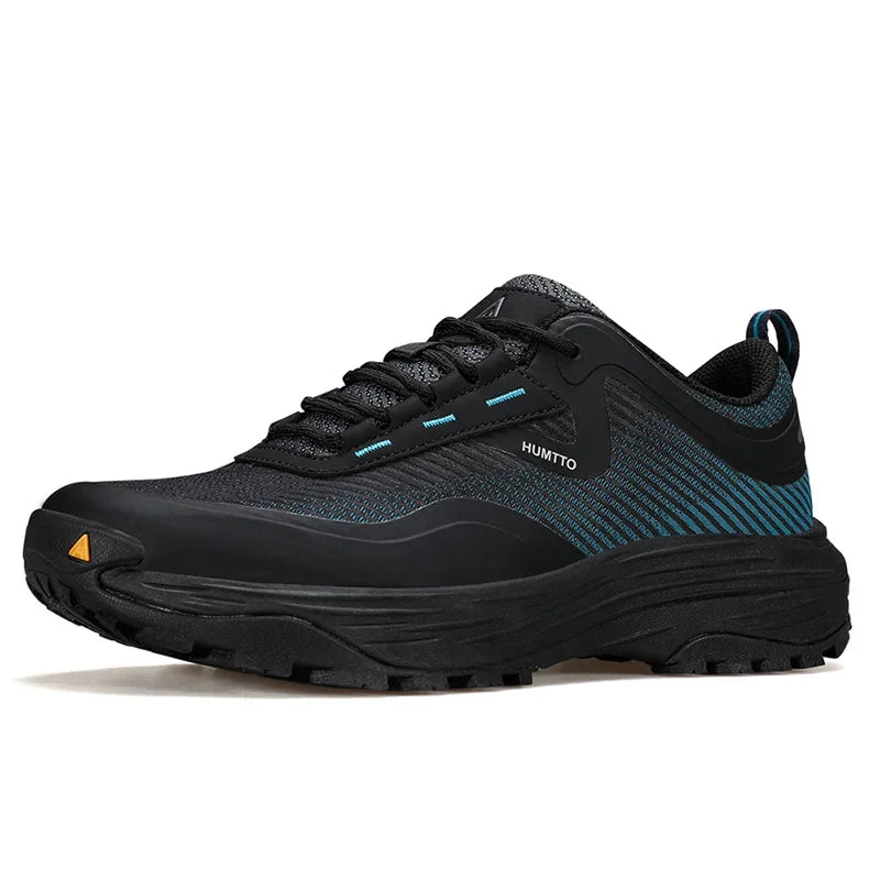HUMTTO Breathable Gym Running Shoes for Men Cushioning Sneakers Black Trainers Man Luxury Designer Marathon Men's Sports Shoes