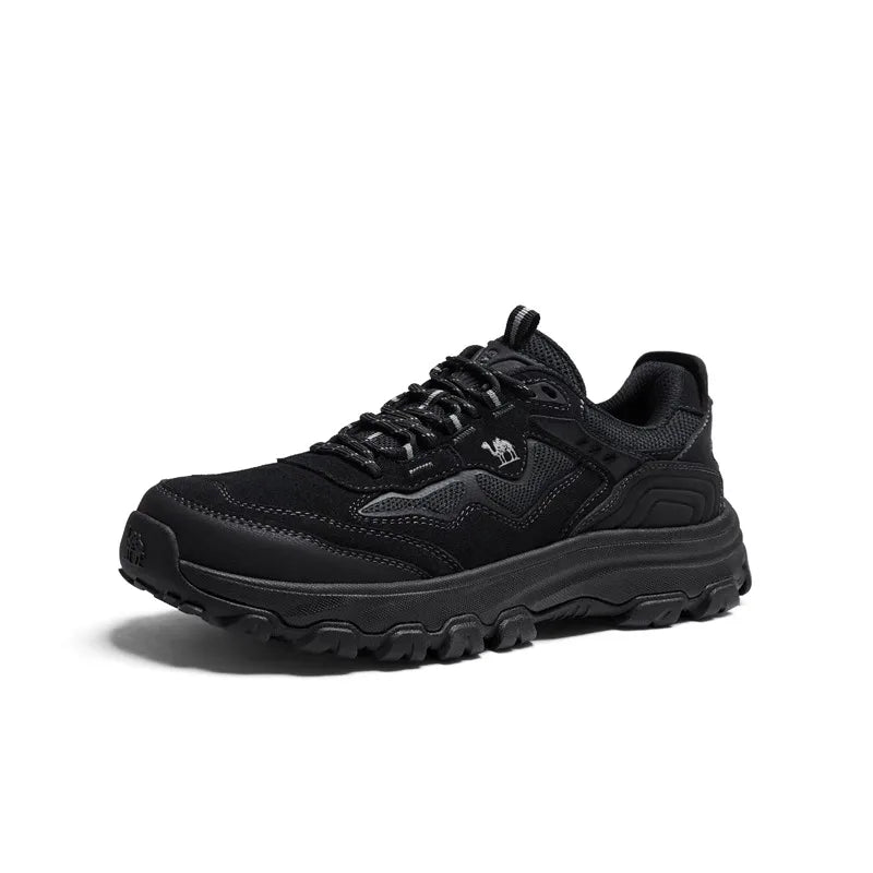 GOLDEN CAMEL Men's Hiking Shoes Wear-resistant Non-slip Outdoor Sneakers Comfortable Casual Sports Shoes for Men 2025 Autumn New