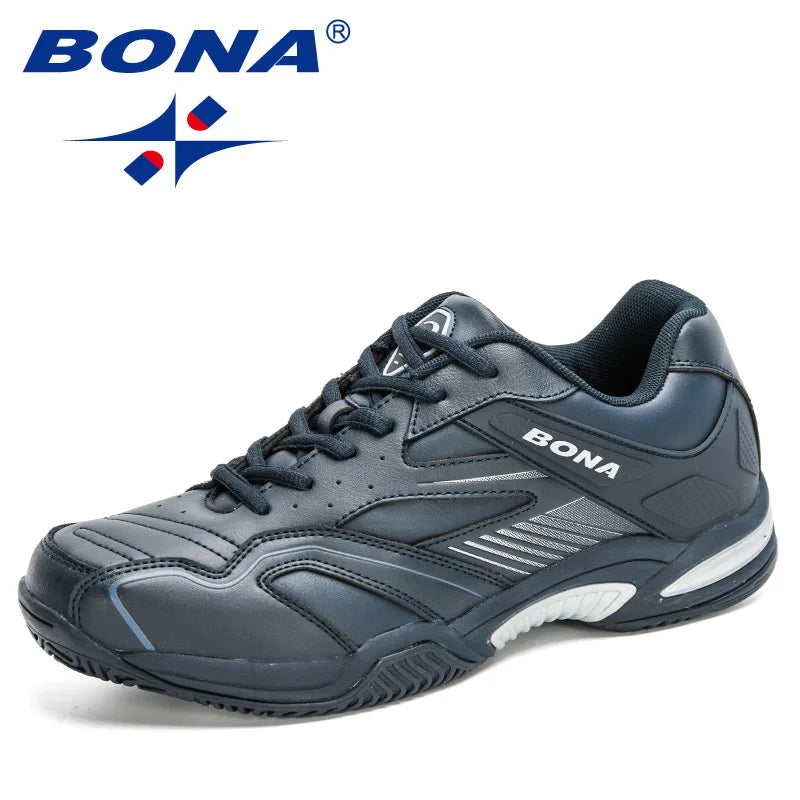 BONA New Designers Table Tennis Shoes Men Indoor Sports Shoes Badminton Sneakers Breathable Sport Footwear Mansculino Comfy