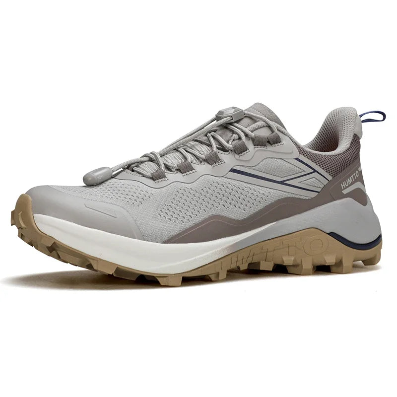 HUMTTO Chaussures d'escalade d'été pour hommes Chaussures de randonnée de haute qualité Baskets de marche pour hommes de créateur en plein air Bottes antidérapantes pour hommes
