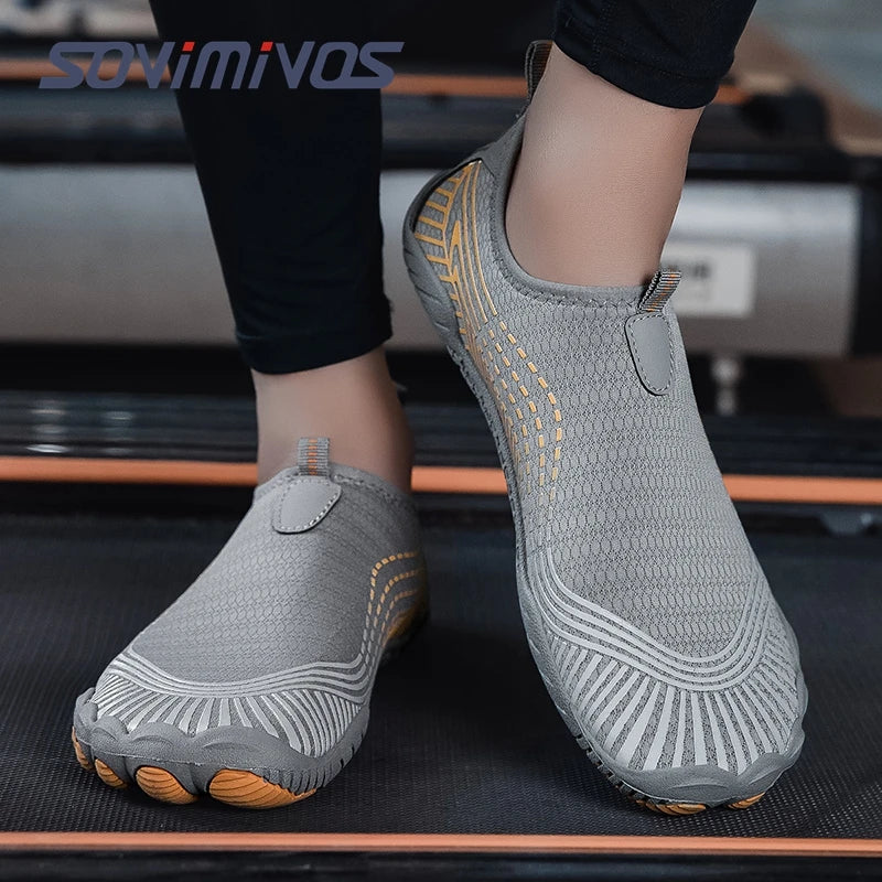 Unisex Barefoot Shoes for Men Women Wide Toe Beach Walking Sneakers Zero Drop Outdoor Elastic Band Running Beach Slipper Sandals