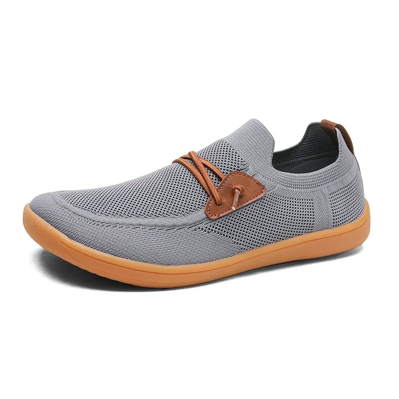 Plus Big Size 51 52 53 54 Wide Box Barefoot Shoes Men Minimalist Zero Drop Breathable Mesh Shoes Outdoor Trail Running Walking