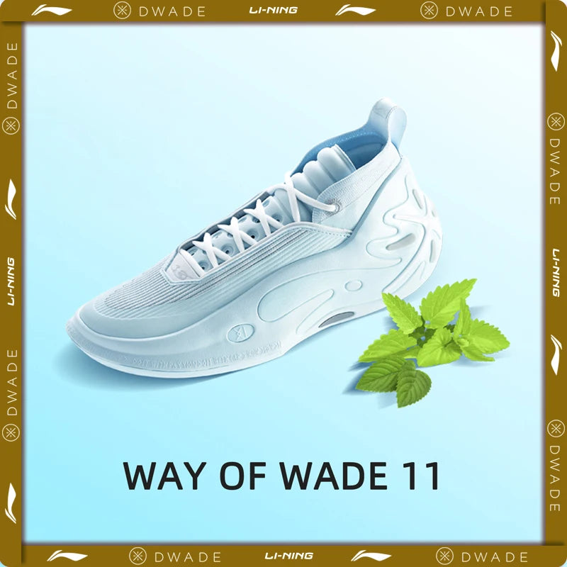 Li-Ning Men WAY OF WADE 11 Professional Basketball Shoes Carbon Plate Cushion Support Indoor Sneakers ABAU049