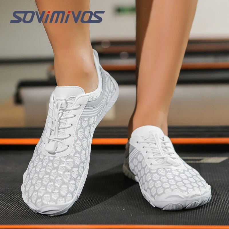 Pro - Healthier and Comfortable Feet with Barefoot Shoes, Lightweight Flexible Arch Support Wide Walking Shoes Unisex Aqua Shoes