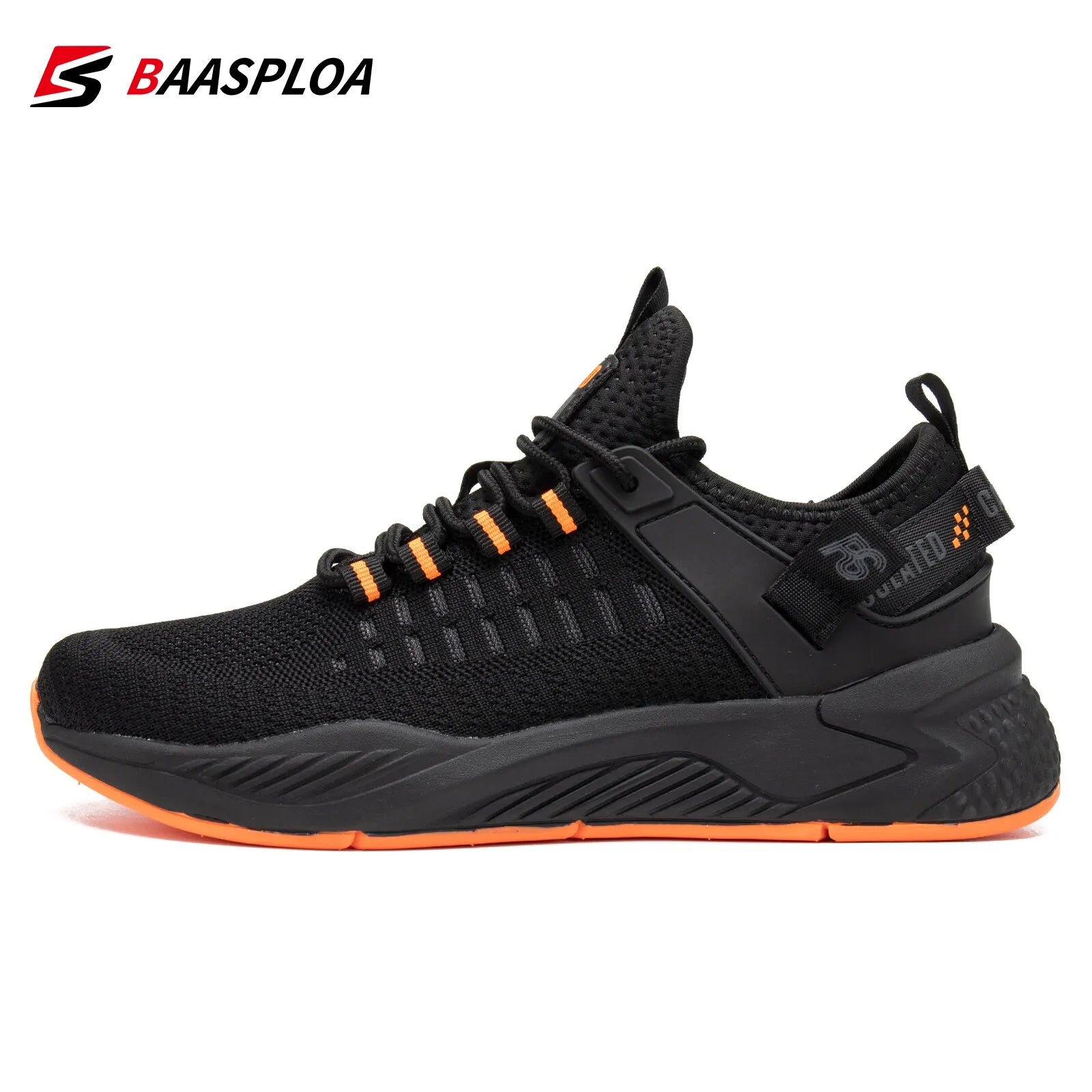 Baasploa Running Shoes Men Fashion Training Shoes Breathable Lightweight Sneakers Non-Slip Track Tennis Walking Shoes