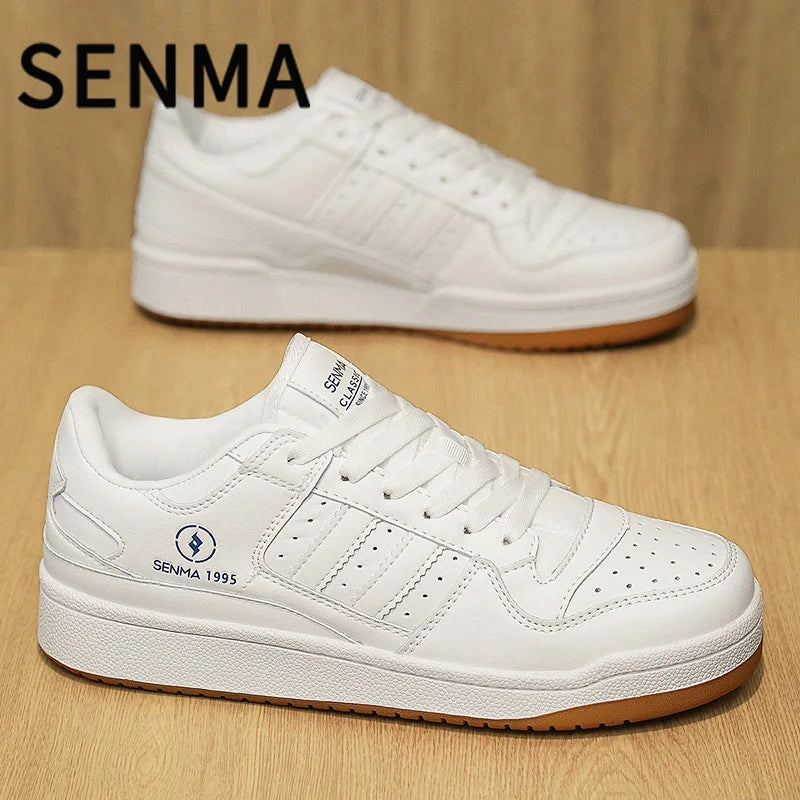 Chaussures SENMA pour hommes et femmes, légères et confortables, idéales pour le skateboard, le sport, la marche, le jogging et le tennis.