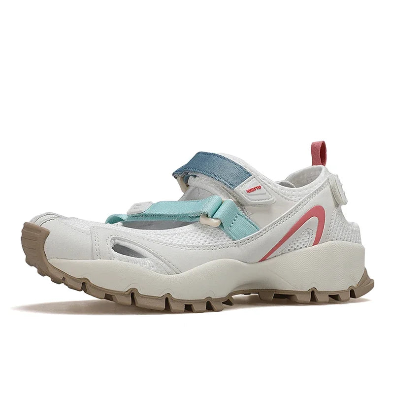 HUMTTO Breathable Sandals for Women Designer Summer Beach Outdoor Flat Sports Wading Shoes Woman Quick Drying Trekking Sandals