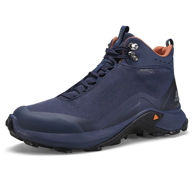 Chaussures de randonnée HUMTTO pour hommes, bottes de randonnée professionnelles pour l'escalade, le camping, la montagne, la chasse et le sport