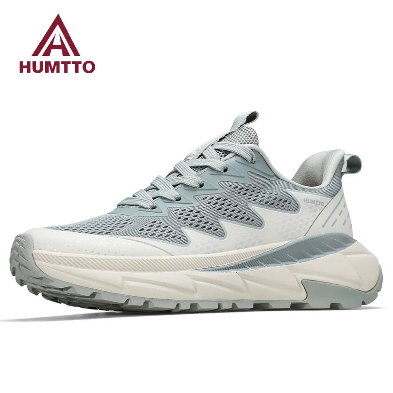HUMTTO Marathon Baskets Femmes Été Chaussures Décontractées Femme Sport Chaussures de Course Légères Baskets Design Respirantes Tennis Baskets