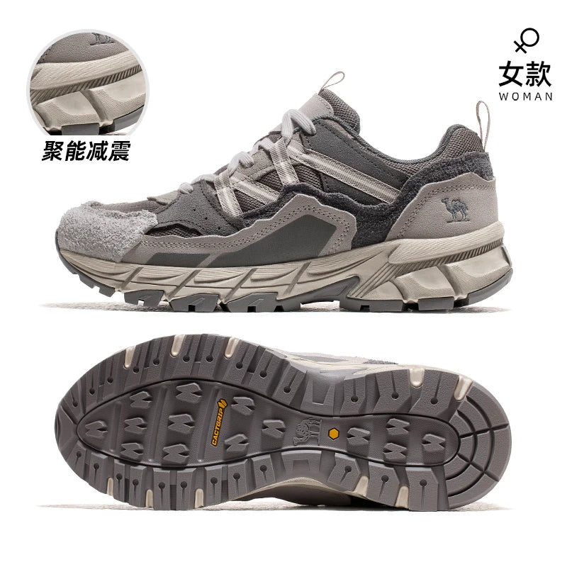 GOLDEN CAMEL Hiking Shoes Women and Men Sports Shoes Anti-slip Lightweight Professional Outdoor Climbing Shoes for Men Autumn
