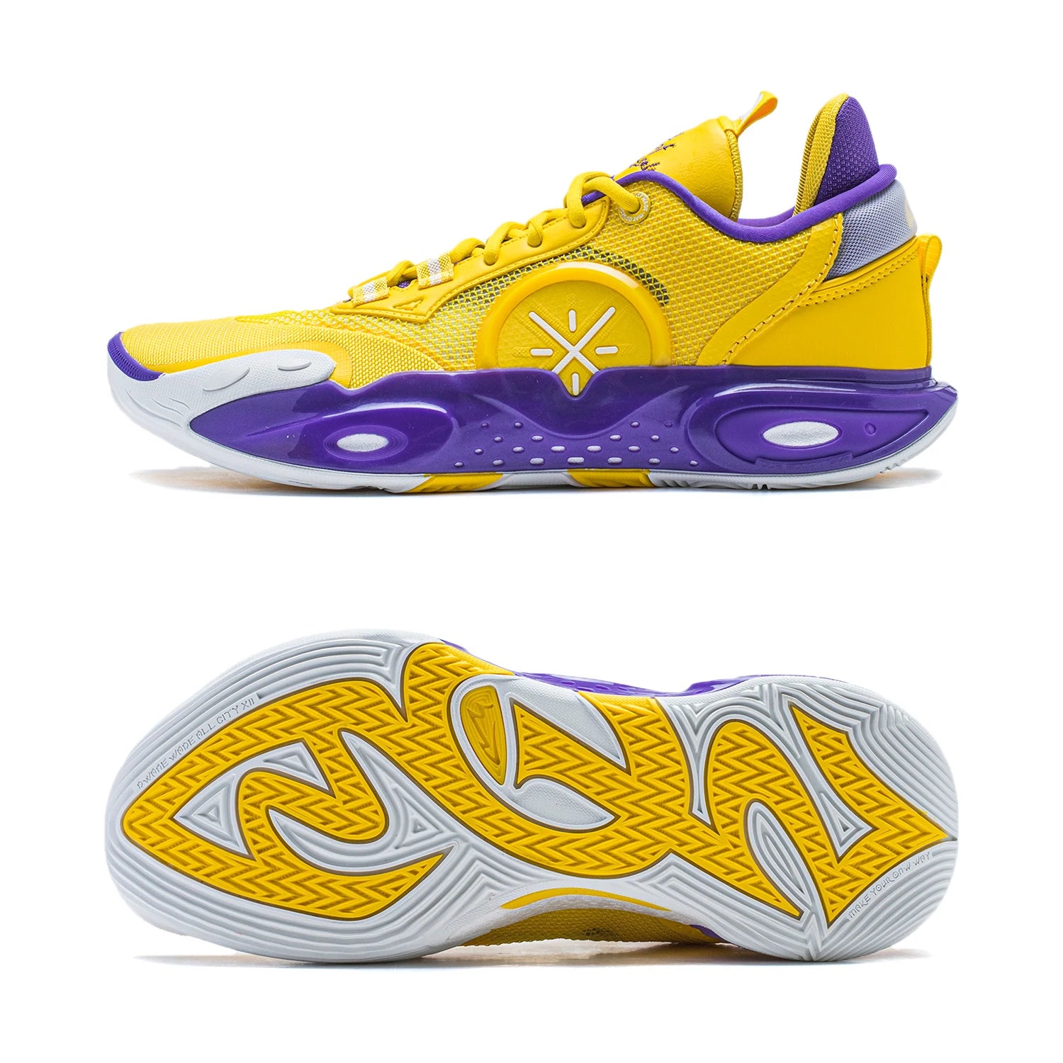 Li-Ning Men Wade ALL CITY 12 Professional Basketball Shoes BOOM Cushion Stable Support Wearable Sneakers Sport Shoes ABAU015