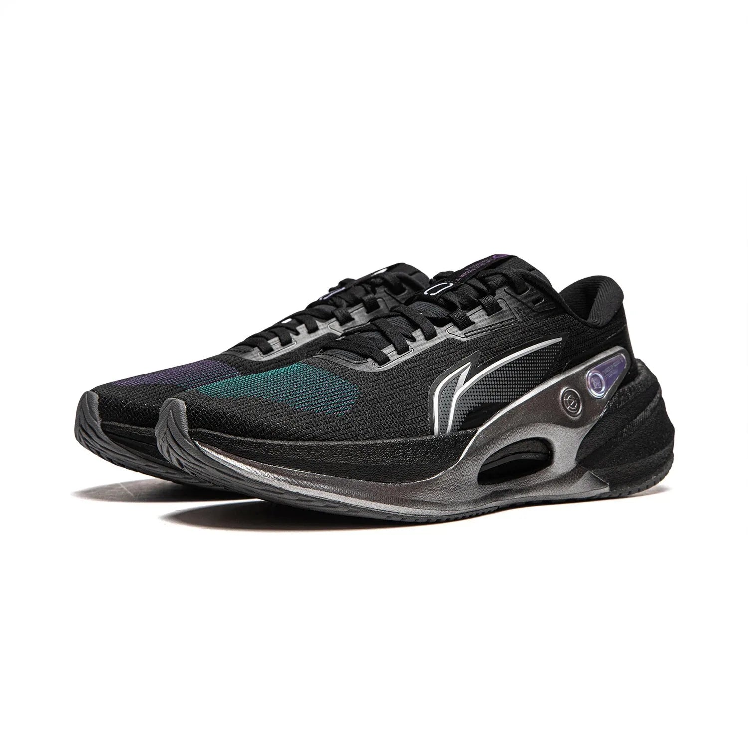 Li-Ning Men FURIOUS RIDER 7 V2 Stability Running Shoes BOOM FIBER Cushion Stable Support Sport Shoes Wearable Sneakers ARZU003