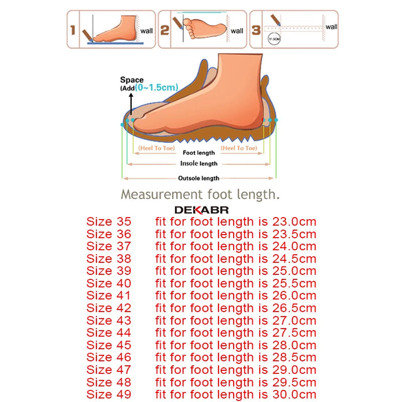 DEKABR Size 35-49 Luxury Men Loafers Soft Moccasins Summer Shoes High Quality Mens Shoes Casual Genuine Leather Driving Flats