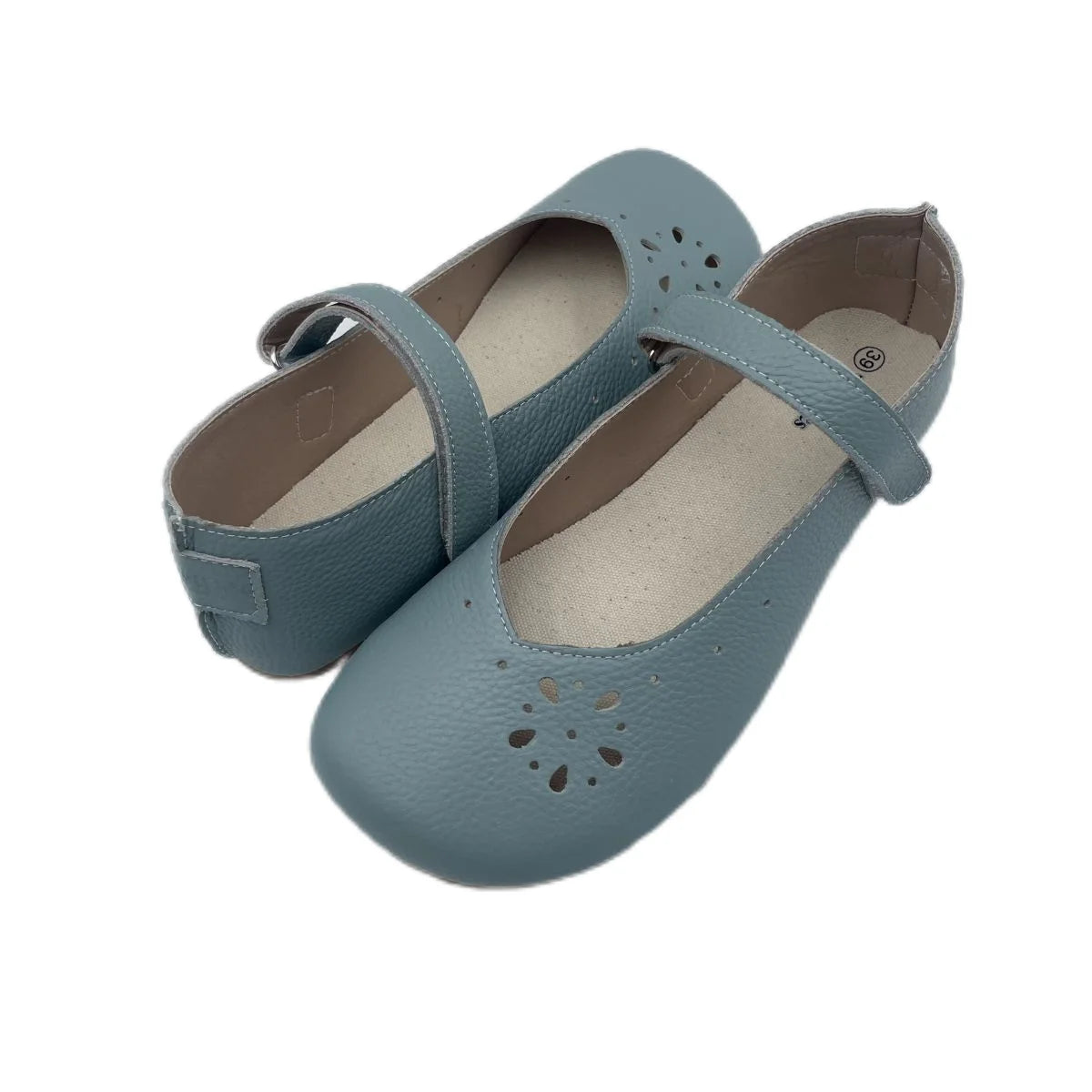 Tipsietoes 2025 Sprinng Autumn Barefoot Genuine Leather Ballerina Mary Jean Women With Flat Soft Sole Zero Drop Wider Toes Box